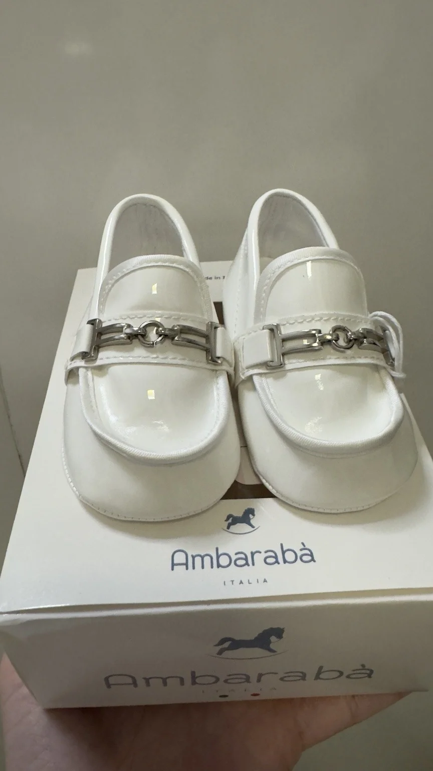 Ambaraba Patent Moccasin with Horsebit