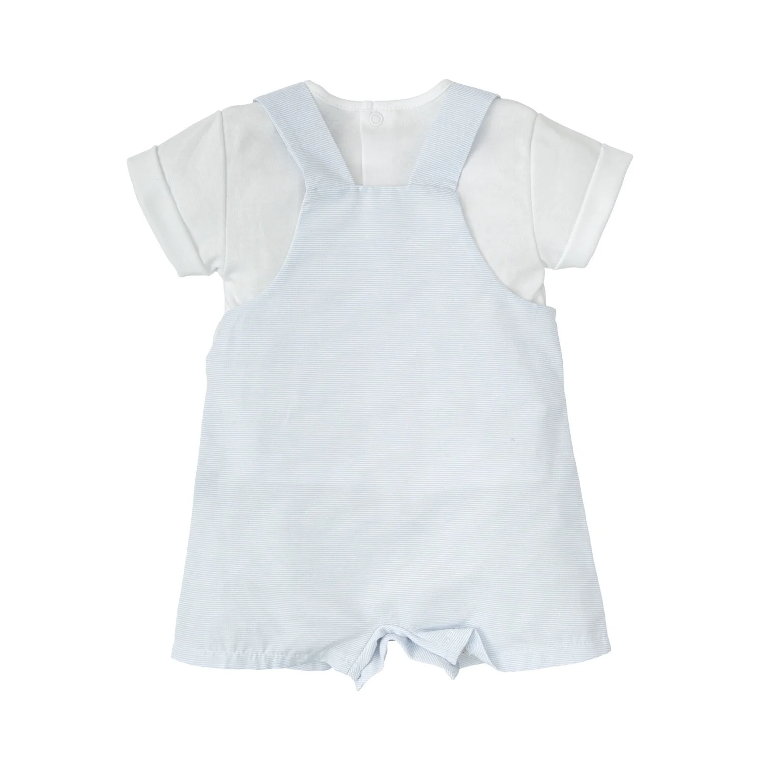 Babidu Boys’ Two-Piece Set — Dungaree & T-Shirt
