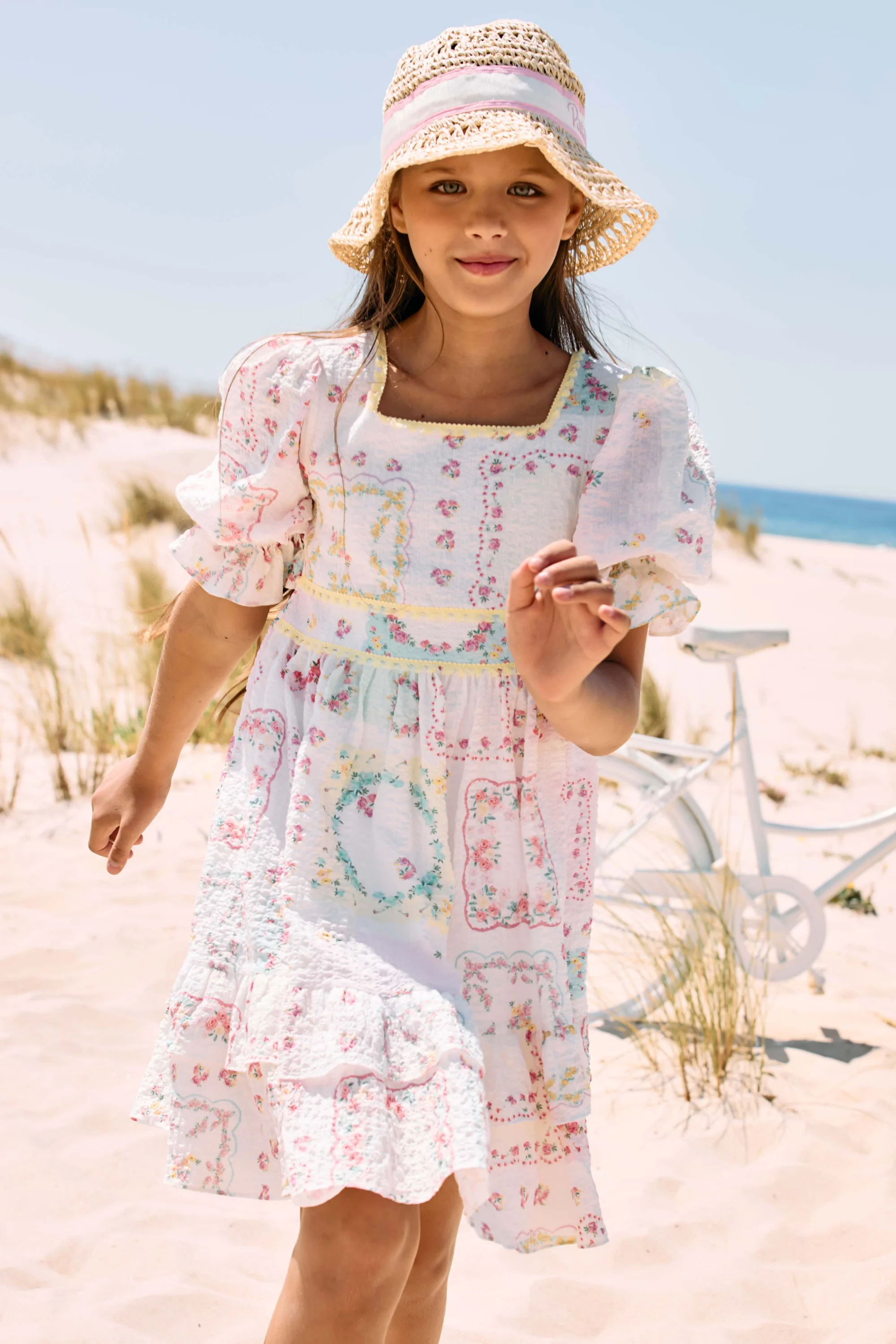 Patachou Girls’ Botanical Liberty Dress