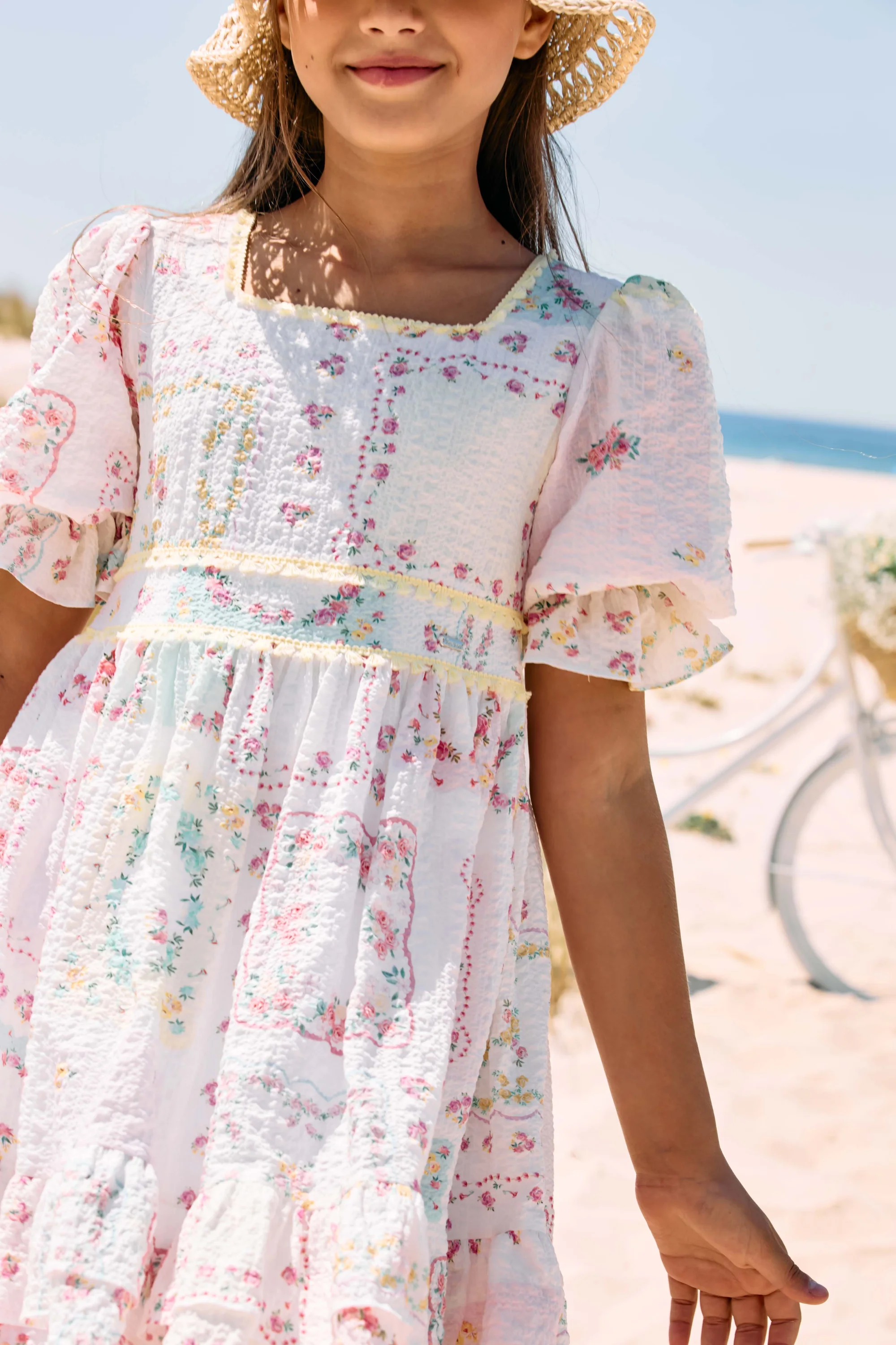 Patachou Girls’ Botanical Liberty Dress
